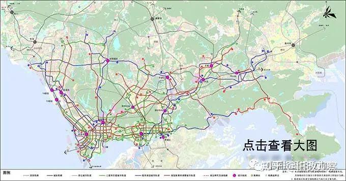 深圳最新地铁规划图