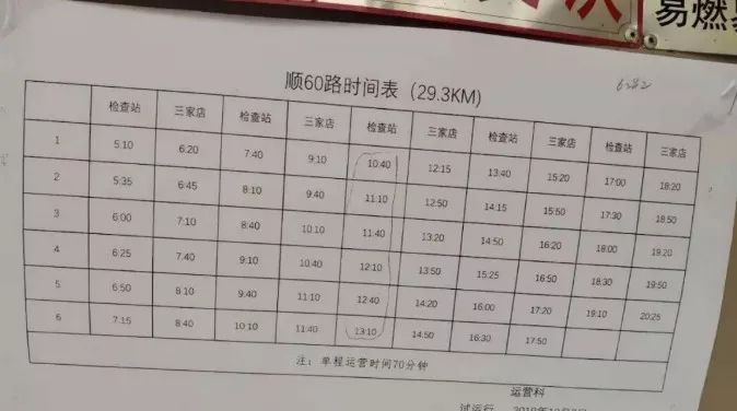 燕郊882最新发车时间表